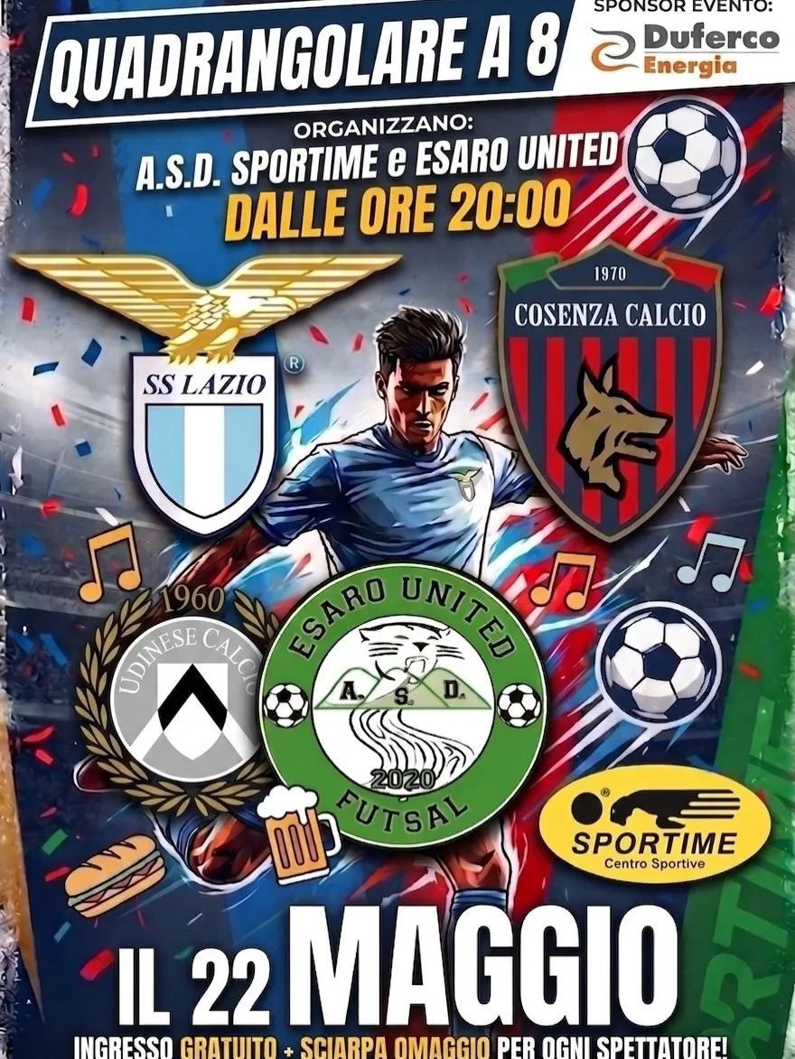 Quadriangolare calcio a 8