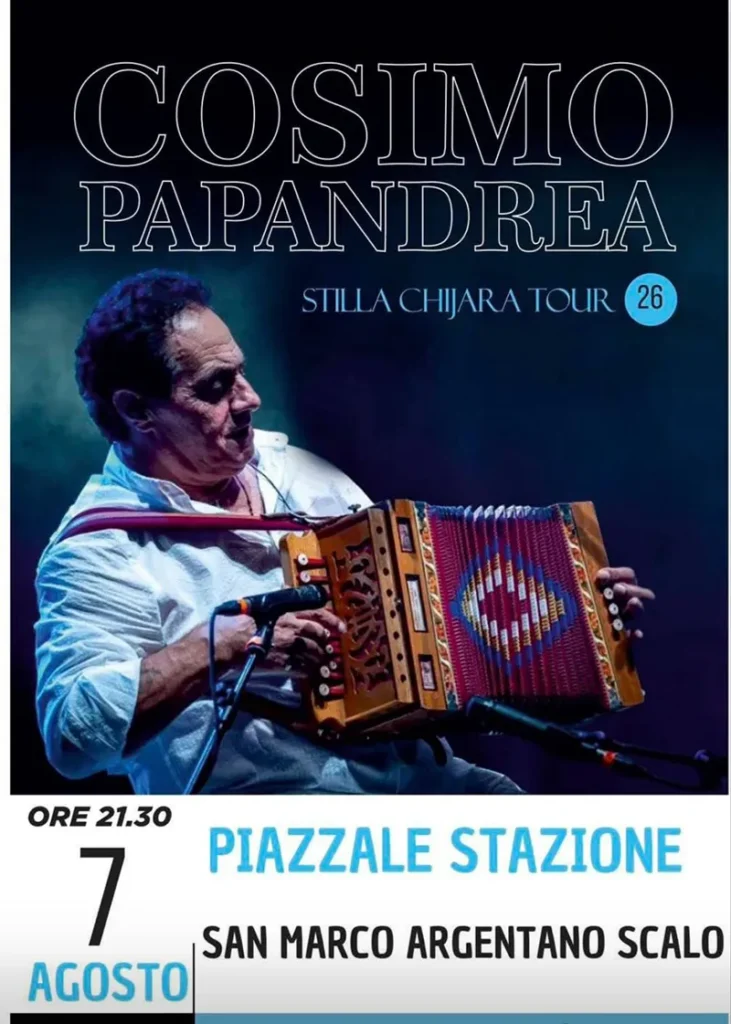 Cosimo Papandrea – Stilla Chijara Tour 26