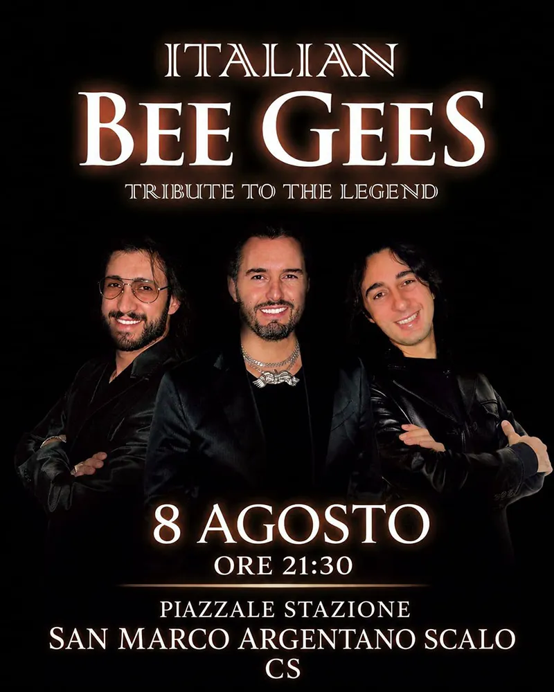 Italian Bee Gees – Tribute to Legend