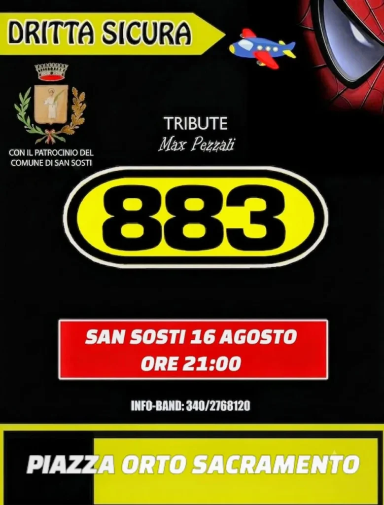 Dritta scura – Tribute Max Pezzali 883