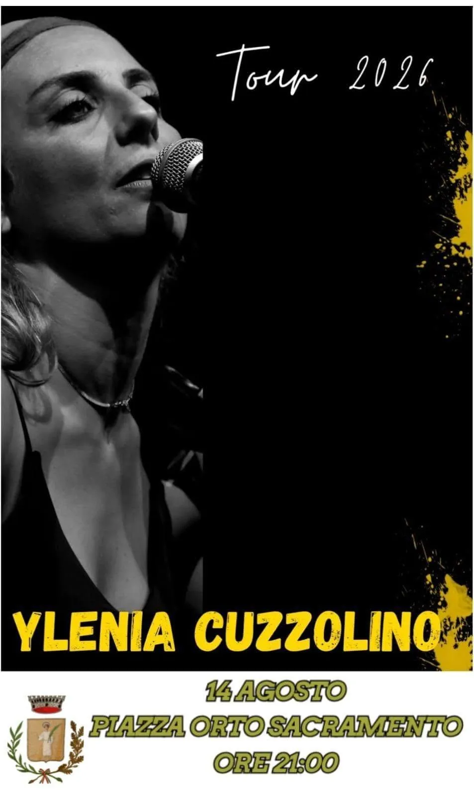 Ylenia Cuzzolino – Tour 2026